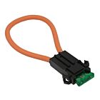 Techspan Tech-764233 Orange Wire/Black Holder Fuse Holders (Pack of 25)