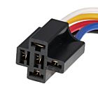 Techspan Tech-764411 5 Wire Pigtail Harness for 4 Or 5-Terminal Hd Relays