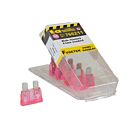 Techspan Tech-766211 4A Pink Standard Blade Fuses (Pack of 5)