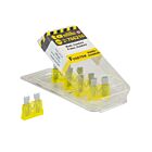 Techspan Tech-766216 20A Yellow Standard Blade Fuses (Pack of 5)