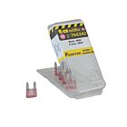 Techspan Tech-766242 4A Pink Mini Blade Fuses (Pack of 5)