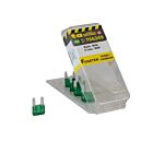 Techspan Tech-766249 30A Green Mini Blade Fuses (Pack of 5)