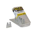 Techspan Tech-766779 25A Clear Standard Blade Fuse-Type (Pack of 5)