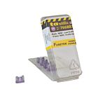 Techspan Tech-766803 3A Violet Blade Fuses (Pack of 5)