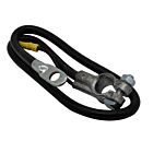 Techspan tech-767754 Black Pre-Assembled Top Post Battery Cable with Lead