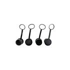 Techspan tech-767790 Black Connect+Protect Stud Caps (Pack of 4)
