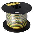 Techspan tech-768091 Brown/Green/Yellow 100' Cable Bonded
