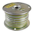 Techspan tech-768092 Brown/Green/White/Yellow 100' Cable Bonded