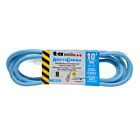 Techspan tech-769743 1875W 15A Blue Arcticord Extension Cord Single-Tap
