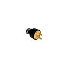 Techspan tech-769758 Black/Yellow Industrial-Grade Male Plug Conforms Nema