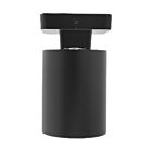 Turolight SSL-ESC-C-20-MW-MK-120-347V-45D-BK-PC Black Cylinder Ceiling Semi Flush Mount Wattage and CCT Selectable