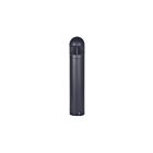 Turolight EDA-BOL-B-CFIX-MW-MK-120-347V-BK-D Black Bollard Wattage and CCT Selectable