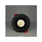 Turolight EDA-ECL-4-17W-MK9-120-347V-BK-0-10V 17W Black 4" LED Regressed Gimbal Light