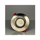 Turolight EDA-ECL-4-17W-MK9-120-347V-BN-0-10V 17W Brushed Nickel 4" LED Regressed Gimbal Light