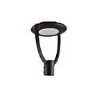 Turolight EDA-PT-DB-T5-75M-MW-MK-120-347V-BK-D-SCR Black Post Top Wattage and CCT Selectable