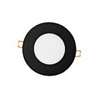 Turolight PRO-SP2-4-9W-30-120-BK-D 9W Black 4" LED Slim Panel