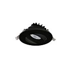 Turolight RGD-ECL-4-17W-MK9-120-BK-D 17W Black LED Regressed Gimbal Downlight CCT Selectable
