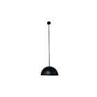 Turolight SEL-DOME-BK-PEND 60W Matte Black LED Cord Pendant