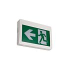 Turolight TL-RMES111 White 3W Running Man LED Emergency Combo Sign