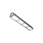 Venture Lighting hb42342 90w Matte Silver Wave Aisle Lighter Highbay 5000K