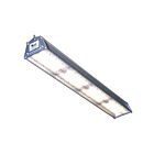 Venture Lighting hb61298 150w Matte Silver Wave Aisle Lighter Highbay 5000K
