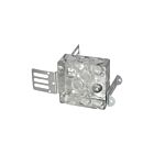 Vista Electrical 20195 4" Square Steel Stud Shallow Junction Box