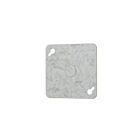 Vista Electrical 20116 4" Square Cover (Pack of 10)