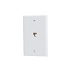 Vista Electrical B47170 Phone Jack & Plate (Pack of 10)