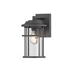 Votatec 14641 1-Light 60W Black Outdoor Wall Light