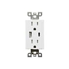 Votatec BAA-015D TR TYPE (A+C) 125V USB Charger and double socket