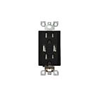 Votatec BAA-023-BK Tamper Resistant USB Charger and Duplex Receptacle