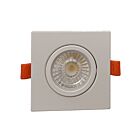 Votatec C5202-3Way-WH-SQ White 7W 3" Square LED Glimble 3Way CCT