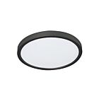 Votatec HM08-PR16-30W120-5CCT-WSA-BK 30W 16" LED Flush Mount CCT Selectable