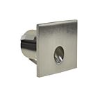 Votatec MNLED-2202S-5K-BN 1W Brushed Nickel 2" LED Square Mini Step Light