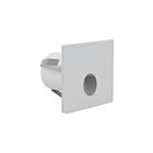 Votatec MNLED-2202S-5K-WH 1W 2" White LED Square Mini Step Light
