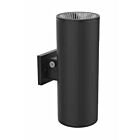 Votatec OW0608G-2-20-853-BK Wattage Selectable Black Outdoor Wall Cylinder