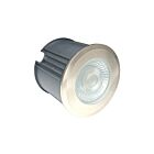 Votatec STWF-19-C3W-BN 3W Brushed Nickel LED In-Ground Spot Light CCT Selectable