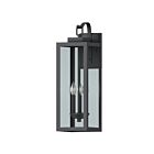 Votatec 12151LA-CG 3-Lights 180W Black Outdoor Wall Light