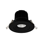 Votatec VO-RP4W16-120-D-5WAY-BK 16W Black 4" LED Regressed Gimbal Recessed Light CCT Selectable