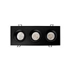 Votatec VO-SP3.5W12-120-D-5WAY-3H-bk 36W 3.5" 3 Head Gimbal Light