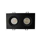 Votatec VO-SP3.5W24-120-D-5WAY-2H-BK 24W 4" Black Recessed Gimbal Light CCT Selectable