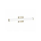 Votatec WS24-014-5CCT-BN-Square 24W Brush Nickel LED Bath Vanity Light