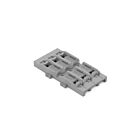 Wago 221-2523 Gray 3 Way Mounting Carrier for Inline Splicing Connector with Lever (pack of 5)
