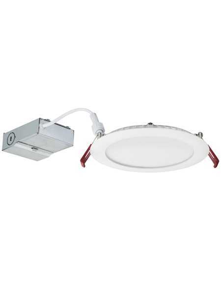 Details about   Lithonia Lighting WF6 Wafer 6 in Brushed Nickel Wet Location Recessed LED Kit 