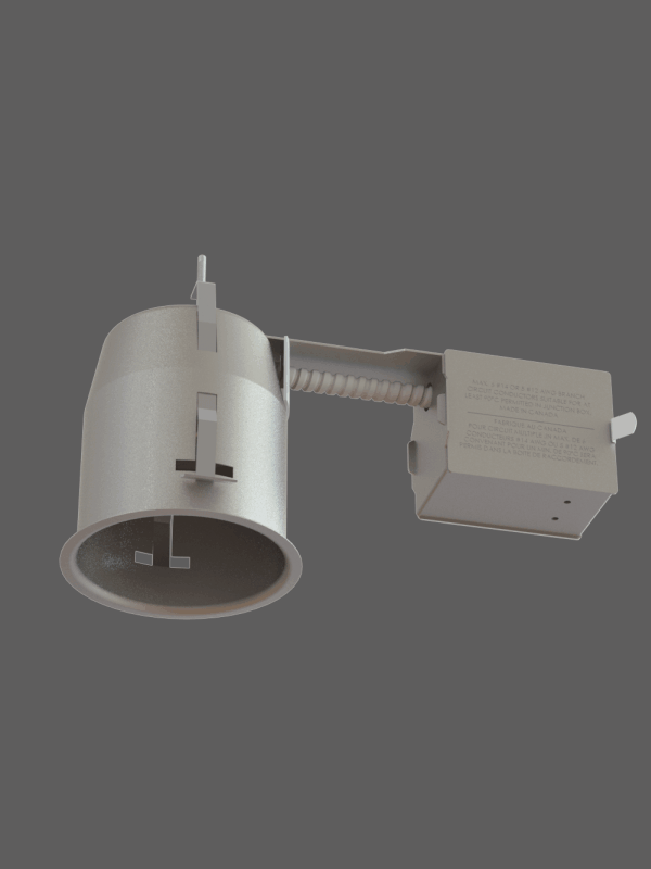 Evolution LED 4 in IC Air Tight Remodel Housing for PAR16 LED and PAR20 LED Lamp CA2000-LED by Contrast Lighting