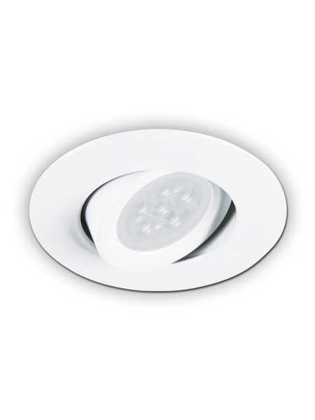 Minilux LED Recessed Light GU10 Matte White IC Remodel MIR10-G11-72