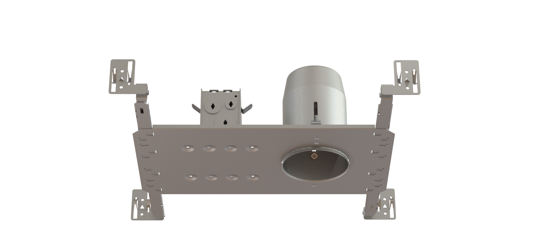 Evolution LED 3.5 in IC Air Tight New Construction Housing for PAR16 LED Lamp NW3000CA-LED by Contrast Lighting