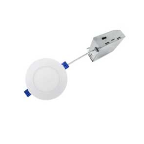 Ortech SLIM4-3CCT 12W White 4'' Round LED Slim Downlight CCT Selectable