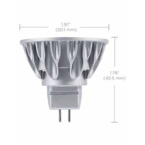 Soraa SM16C-CC2-25D-930-03 8W Vivid LED MR16 Constant Current Lamp