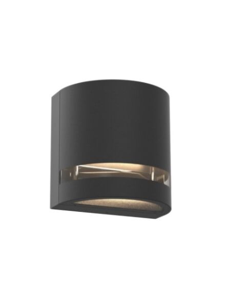 Artika lights modern 18 watt black LED wall light for indoor and outdoor use